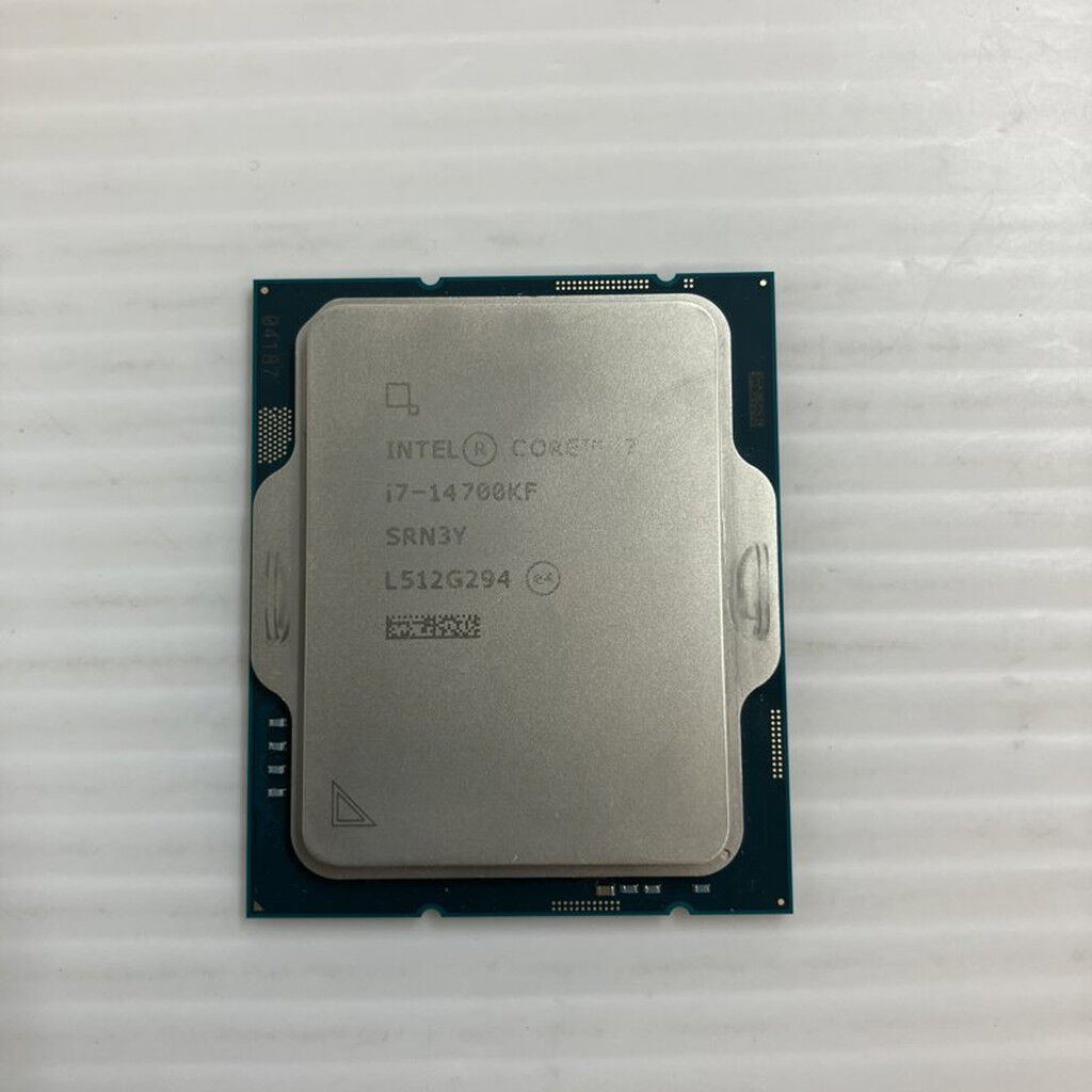 intel corei7-14700KF　ジャンク 中古 INTEL Core i7 14700KF (1700/3.4G/33M/C20/T28) 160701 （367104