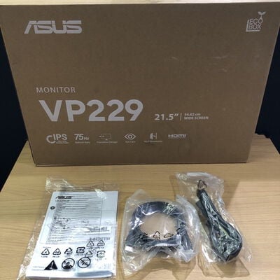 【甲府飯田店】中古  ASUS VP229HE (21.5"W 1A1H 5ms IPS) 4720001781 