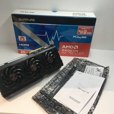 【博多店】中古  SAPPHIRE PULSE Radeon RX7900XT GAMING OC 20GB (PCI-E) 3310005871 