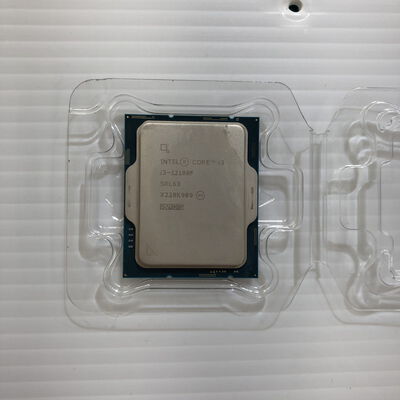 【徳島住吉店】中古  INTEL Core i3 12100F  (1700/3.3G/12M/C4/T8) 148617 