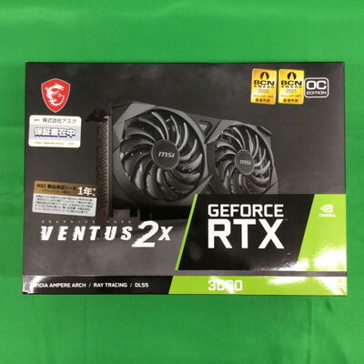 【川崎店】中古  MSI GeForce RTX 3060 VENTUS 2X 12G OC (RTX3060 12GB) 144777 