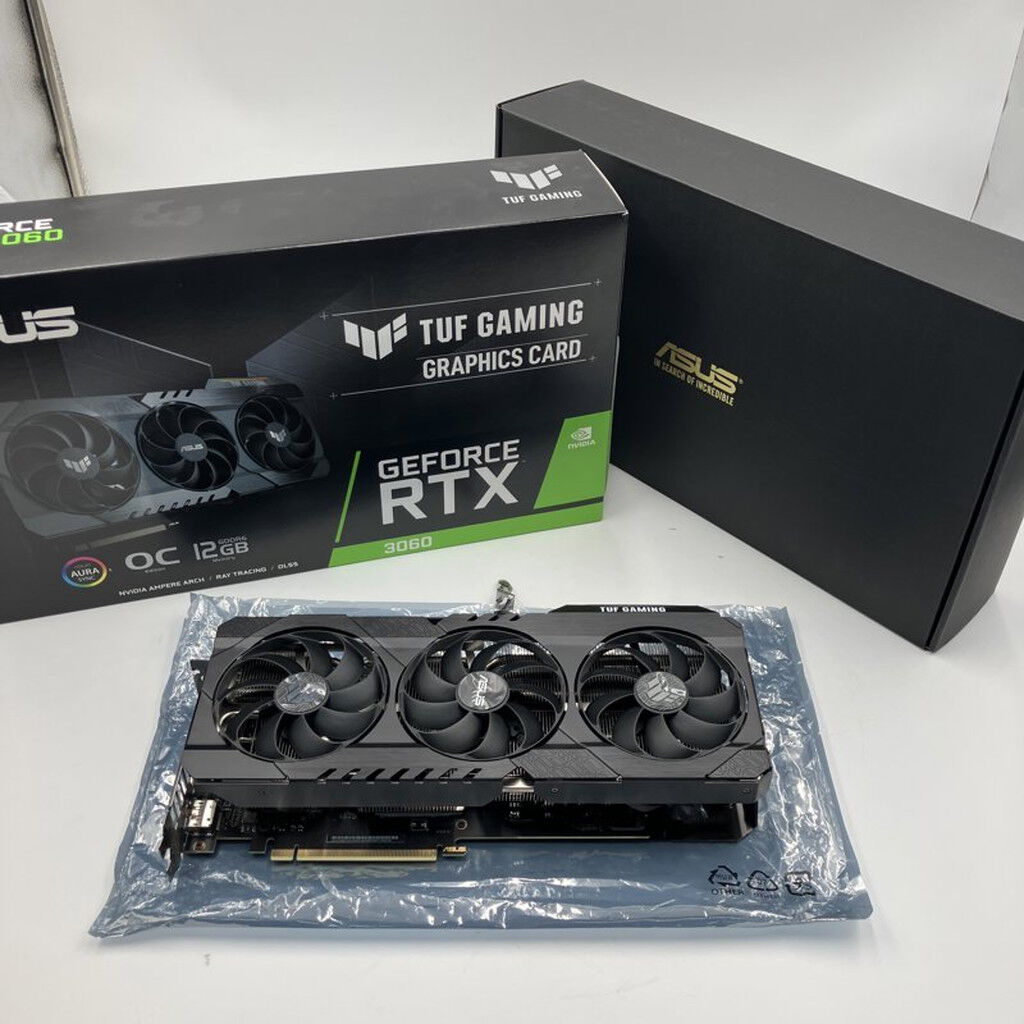 中古 ASUS TUF-RTX3060-O12G-V2-GAMING (RTX3060 12GB) 175504
