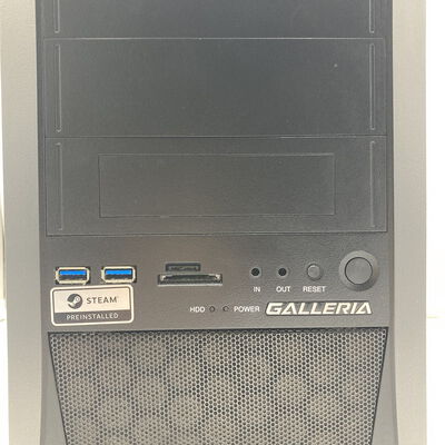 【白山FM松任店】中古  GALLERIA ZZ(i9 9900KF/16GB/SSD1TB/HDD2TB/なし/RTX2080Ti/W10H) 4950001078 