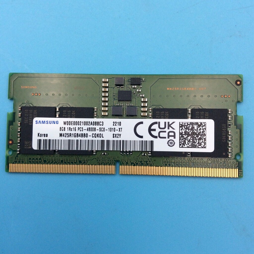 中古 PC5-38400 8GB ノート用(DDR5-4800) 158768 （340330