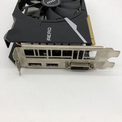 【宇都宮鶴田店】中古  MSI GeForce GTX 1660 SUPER AERO ITX OC (GTX1660 SUPER) 141207 