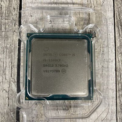 【広島店】中古  INTEL Core i5-9600KF (1151/3.70GHz/9M/C6/T6) 139477 