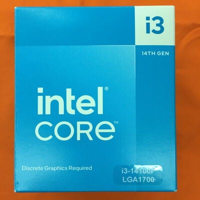 【なんば店】中古  INTEL Core i3 14100F (1700/3.5G/12M/C4/T8) 162956 