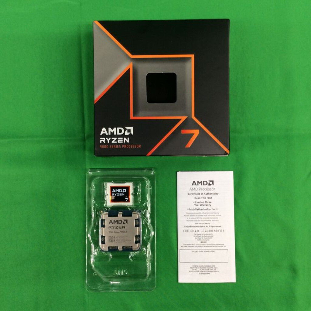 中古 AMD Ryzen 7 9700X (AM5/3.8GHz/40M/C8/T16/65W) 169022 （315998