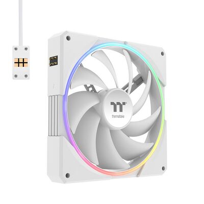 Thermaltake  TS140 EX RGB 3Pack Fan White CL-F209-PL14SW-A (140mm ホワイト 3個パック) 