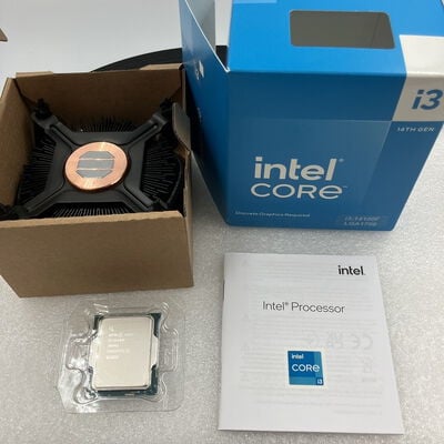 【新潟店】中古  INTEL Core i3 14100F (1700/3.5G/12M/C4/T8) 162956 