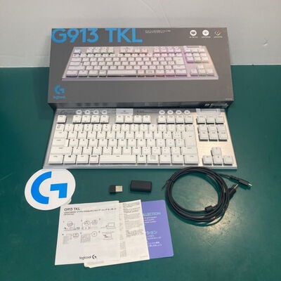 【富山本郷店】中古  ﾛｼﾞｸｰﾙ G913-TKL-TCWH (無線 RGB ｹﾞｰﾐﾝｸﾞｷｰﾎﾞｰﾄﾞ) 174133 