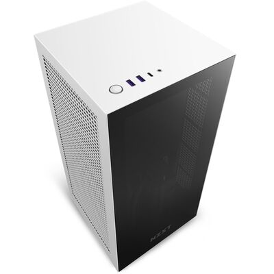 NZXT  H1 Version2 CS-H11BW-JP (Mini-ITX 750W電源 水冷CPUクーラー搭載 マットホワイト) 