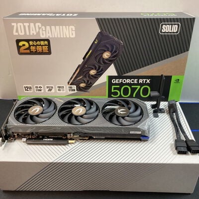【大宮店】中古  ZOTAC ZT-B50700D-10P SOLID (RTX5070 12GB) 176910 