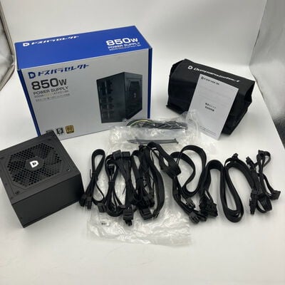 【なんば店】中古  ﾄﾞｽﾊﾟﾗｾﾚｸﾄ 850W-GOLD-ATX31-BK(850W BK ATX3.1) 3280023714 