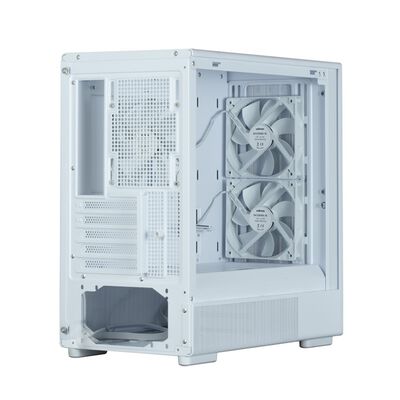 ZALMAN  P10 NAMU White (MicroATX ガラス ホワイト) 