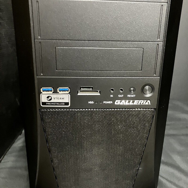 ゲーミングGALLERIA XF Core i7 SSD512GB HDD2TB ドスパラ GALLERIA XF Core i7 9700/RTX2070 Super/メモリ16GB