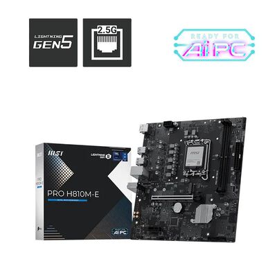 MSI  PRO H810M-E (H810 1851 MicroATX) 