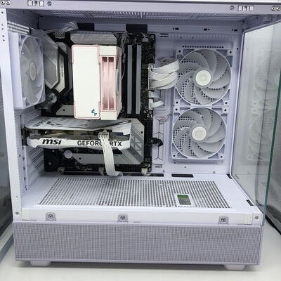 【宇都宮鶴田店】中古  自作PC(Ryzen 7 5700X3D/32GB/SSD1TB/HDD2TB/RTX4060/W11H) 5280001400 