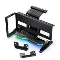EZDIY  AH18 PCIe 5.0 ARGB Multi-Angle Vertical GPU Mount Black YIHPI349 (PCIe 5.0 ARGB マルチアングル縦型GPUマウント ブラック) 