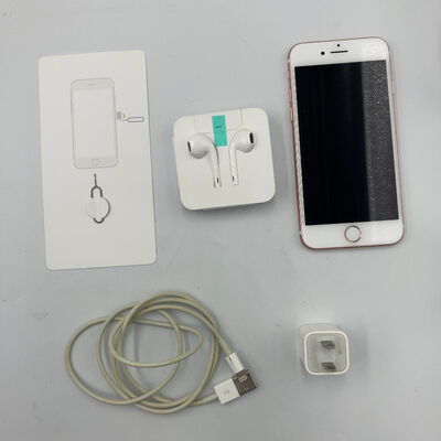 【水戸赤塚店】中古  【SIMロック解除済み】【docomo】 iPhone7 32GB (ローズゴールド)MNCJ2J/A 155118 