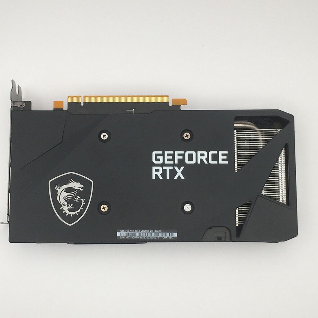 中古 MSI GeForce RTX 3060 VENTUS 2X 12G OC (RTX3060 12GB) 144777