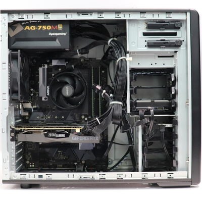 【札幌店】中古  TSUKUMO G-GEAR GA5A-D194T/CP1(Ryzen 5 3600/32GB/SSD512GB/HDD2TB/DVD-MULTI/RTX2070SUPER 8GB/W11H) 3210015936 