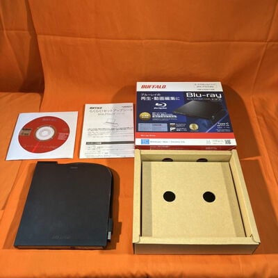 【なんば店】中古  BUFFALO BRXL-PT6U3-BKE (USB3.2 ﾎﾟｰﾀﾌﾞﾙBD 黒) 3280021294 