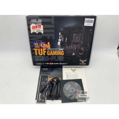 【郡山安積店】中古  ASUS TUF GAMING B550-PLUS (B550 AM4 ATX DDR4) 142910 