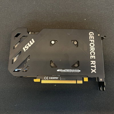 【京都店】中古  MSI GeForce RTX 4060 VENTUS 2X BLACK 8G OC (RTX4060 8GB) 158792 