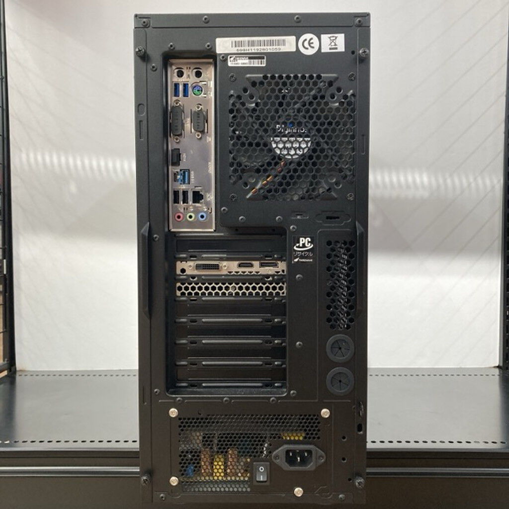 中古 GALLERIA ZV(i7 9700K/16GB/SSD512GB/HDD2TB/RTX2060 SUPER