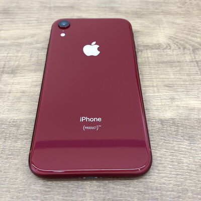 【宇都宮鶴田店】中古  Apple iPhoneXR 6.1インチ 128GB (PRODUCT)RED 国内版SIMロックフリー MT0N2J/A 138386 