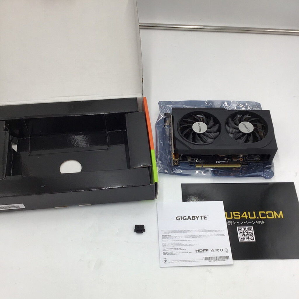 中古 GIGABYTE GV-N4060WF2OC-8GD (RTX4060 8G) 175574 （400602