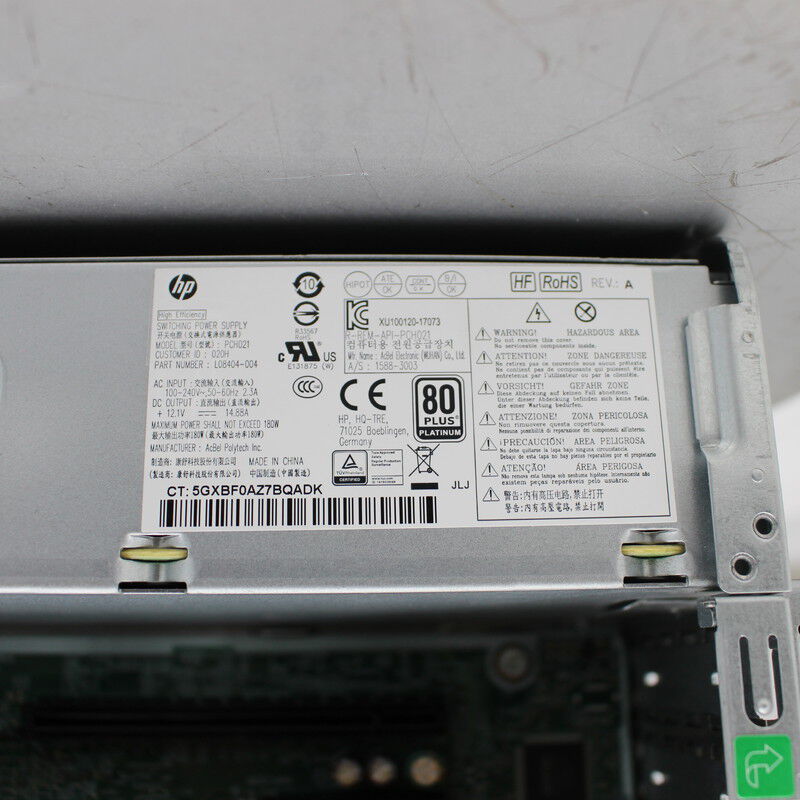 中古 【ジャンク品/保証無/返品質問不可】HP ProDesk 600 G4 SFF(Intel