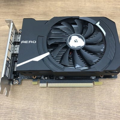 【宇都宮鶴田店】中古  MSI GeForce GTX 1650 AERO ITX 4G OC（GTX1650 4GB） 3480036099 