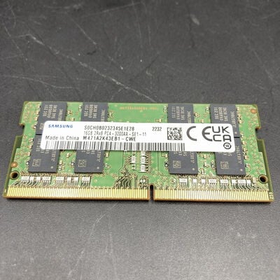 【熊本浜線店】中古  DDR4 PC4-25600 16GB SODIMM ノート用 148254 