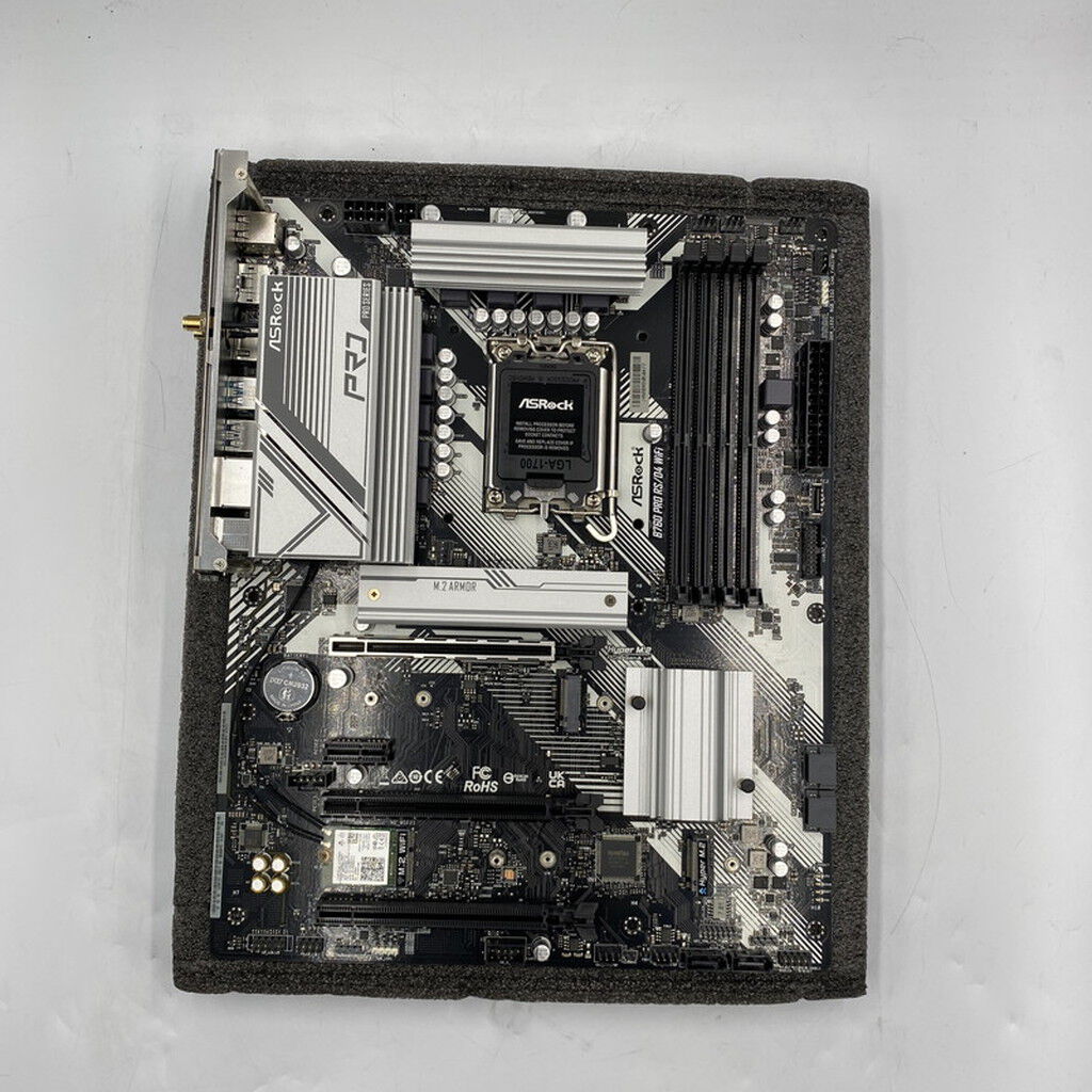 中古 ASRock B760 Pro RS/D4 WiFi (B760 1700 ATX DDR4) 4510002685