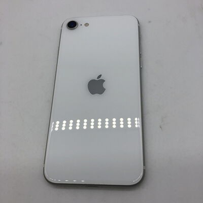 【宇都宮鶴田店】中古  【au】Apple iPhoneSE 4.7インチ (第2世代/2020) 64GB (ホワイト) MHGQ3J/A 新パッケージ版 146172 