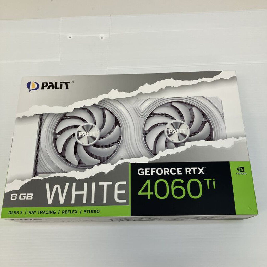 中古 Palit NE6406T019P1-1048L(RTX4060Ti WHITE 8G) 175561