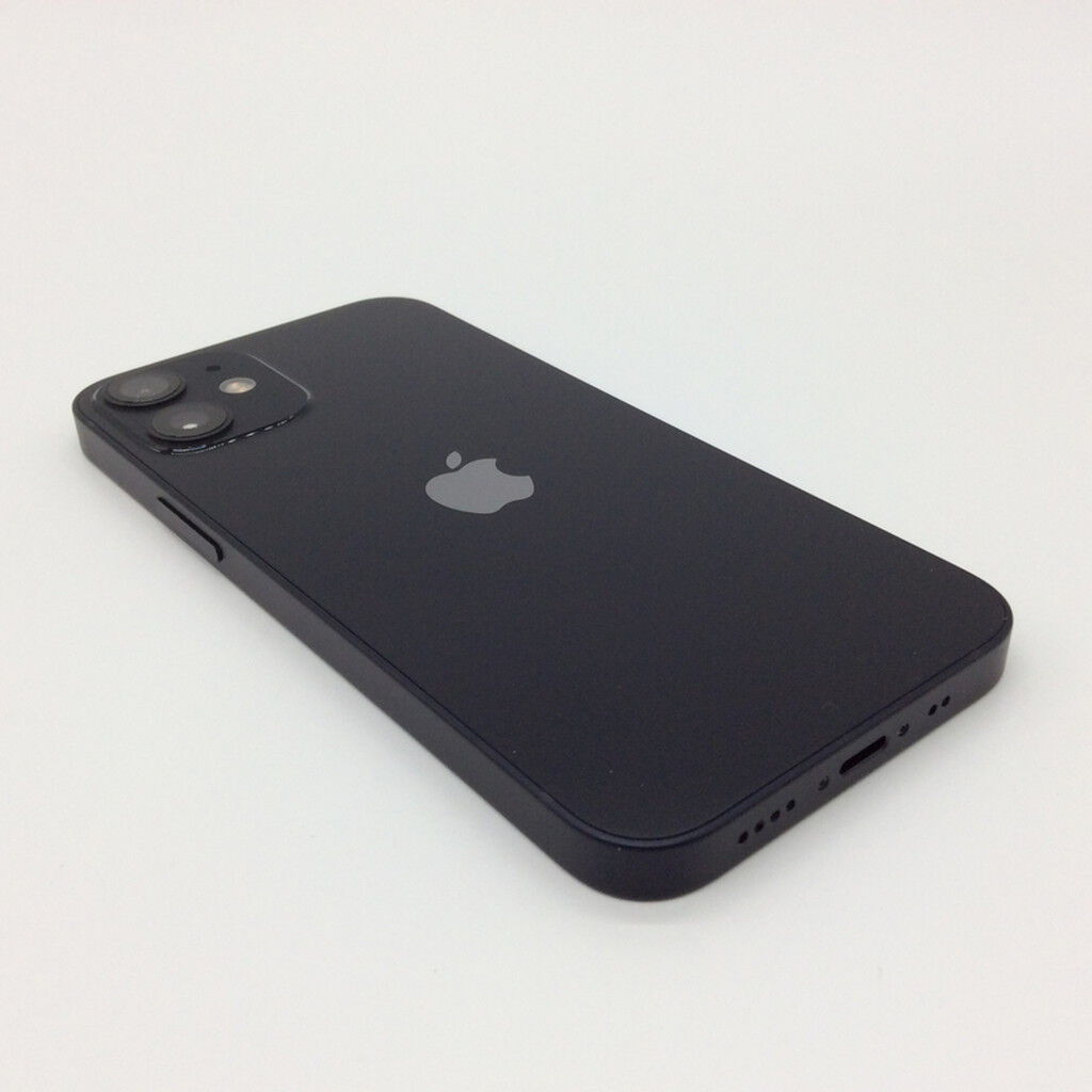 中古 Apple iPhone12 mini 5.4インチ 64GB (ブラック) 国内版SIMロック