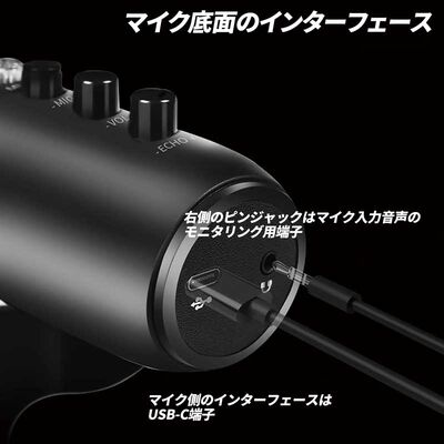 上海問屋  ノイズリダクション付きUSB接続コンデンサーマイク DN-916233 [donya_audio] 
