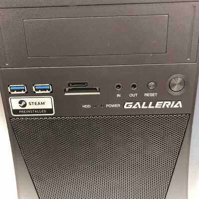 【宇都宮鶴田店】中古  GALLERIA XF(i7-9700K/48GB/SSD1TB/HDD2TB/RTX2070S/W11H) 5280000818 