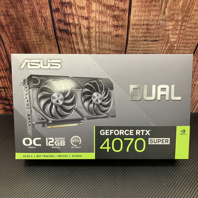 【富士青葉店】中古  ASUS DUAL-RTX4070S-O12G (RTX4070 SUPER 12GB) 163383 