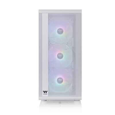 Thermaltake  S200 TG ARGB Snow Edition CA-1X2-00M6WN-00 (ATX ガラス ホワイト) 