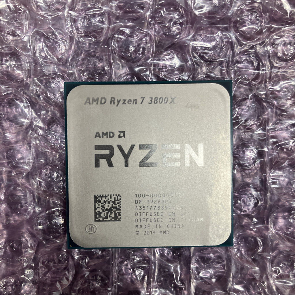 中古 AMD Ryzen 7 3800X (AM4/3.9/36M/C8/T16/105W) 140024 （359237