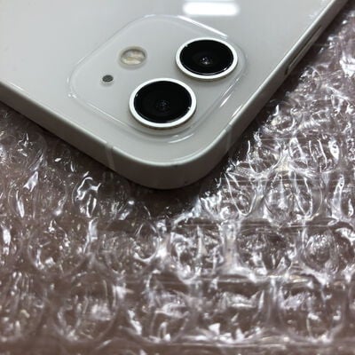 【宮崎恒久店】中古  【SIMロック解除済み】【SoftBank】Apple iPhone12 6.1インチ 128GB (ホワイト) MGHV3J/A 155558 