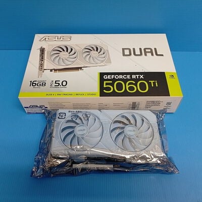 【大須店】中古  ASUS DUAL-RTX5060TI-16G-WHITE (RTX5060Ti 16GB) 188949 