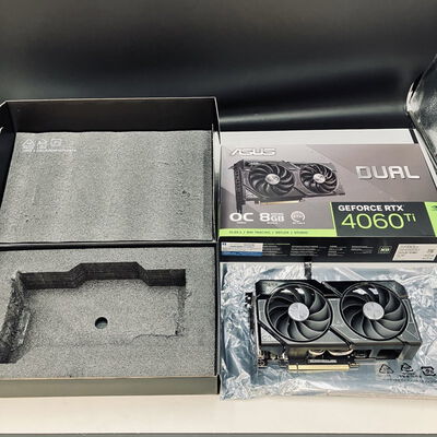 【熊本浜線店】中古  ASUS DUAL-RTX4060TI-O8G (RTX4060Ti 8GB) 158564 