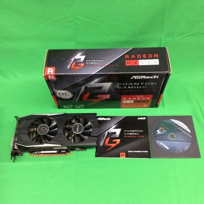 【川崎店】中古  AsRock Phantom Gaming D Radeon RX580 8G OC(8GB PCI-E) 3170007225 