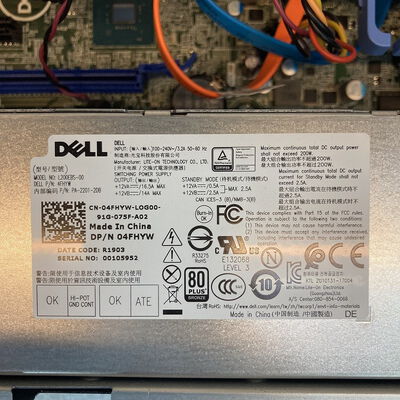 【京都店】中古  DELL Optiplex 5060(Intel Core i5 8500/8GB/SSD256GB/なし/オンボード/W11H64 MAR) 176591 