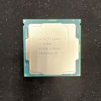 中古  INTEL Core i7 8700K (1151/3.70GHz/12M/C6/T12) 136197 